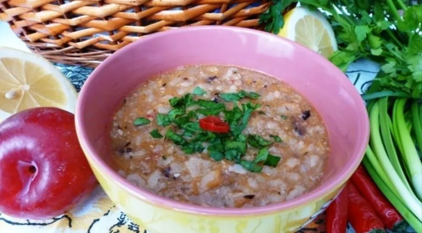 Постный харчо