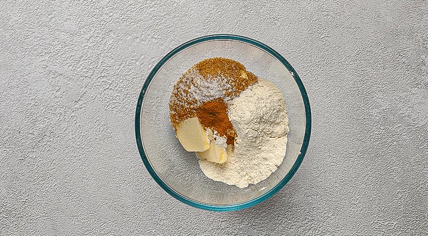 Яблочные крамбл-куки