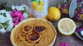 Лимонный пирог с лимонным джемом Махеевъ к 23 февраля