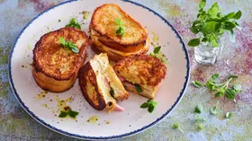 Рецепты с молоком, хлебом и ветчиной