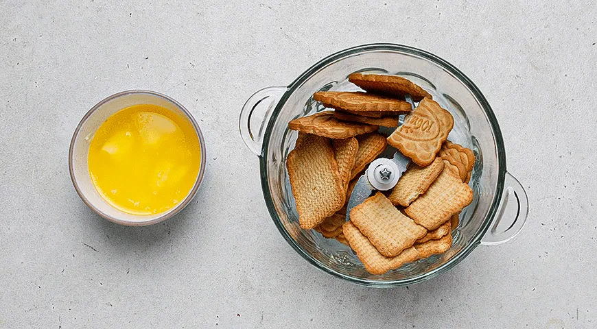 Малиновый пай без выпечки