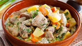 Рецепты с кисломолочными продуктами, свининой и картофелем