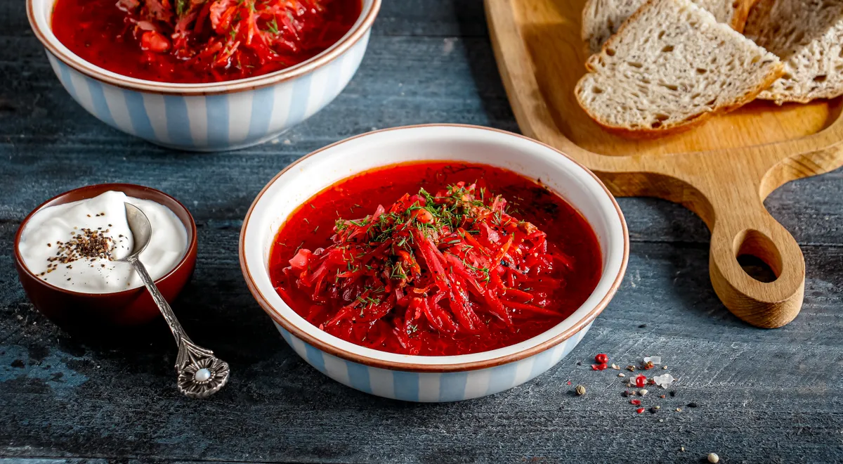 Рецепт борща с тушенкой