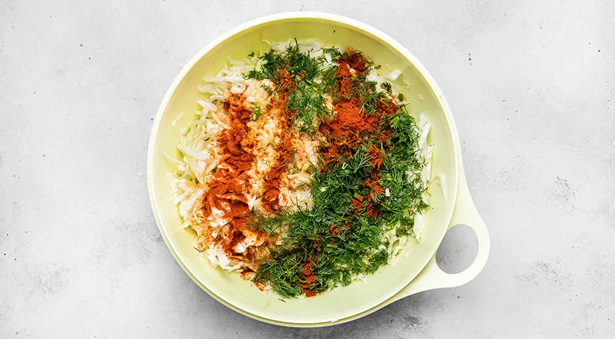 Запеканка с капустой и яйцом