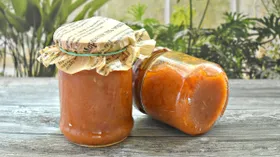 Икра из кабачков, сладкого болгарского перца через мясорубку на зиму