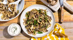 Вегетарианские рецепты с вешенками