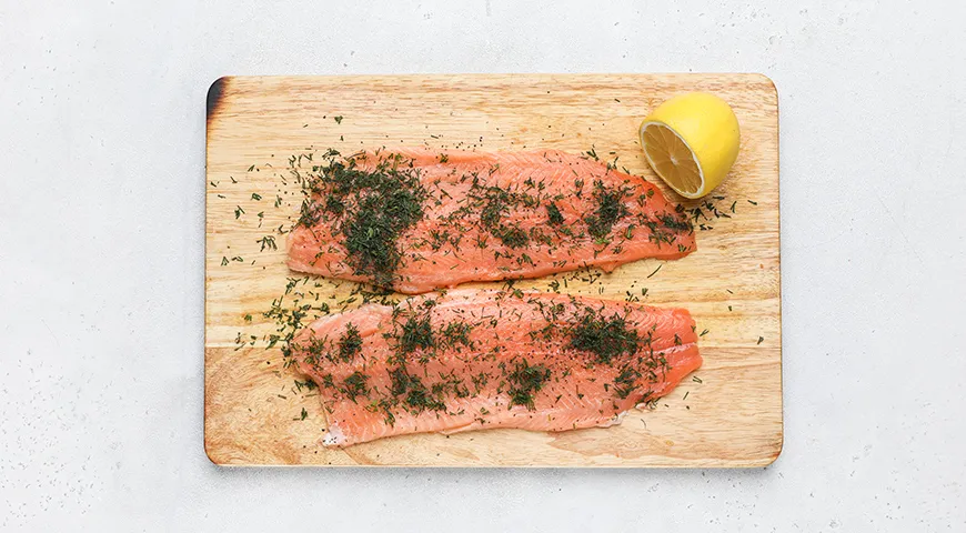 Рулет из горбуши