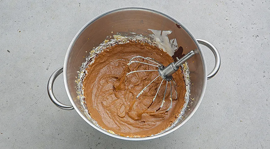 Шоколадно-миндальные пирожные