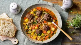 Рецепты с говяжьим фаршем жирным и хлебобулочными изделиями