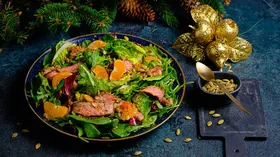 Рецепты для новогоднего меню с мандарином и овощами