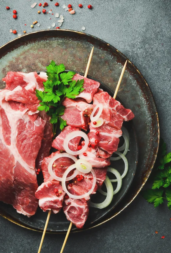 Шашлык из свинины