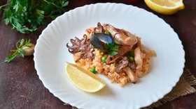 Рецепты с маслом оливковым, горохом и креветками
