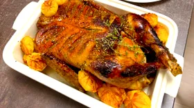 Утка с апельсинами