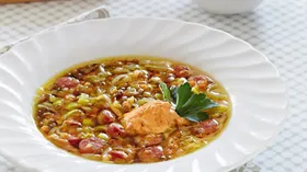 Рецепты с молочной продукцией, соусом томатным и бобовыми