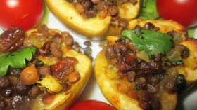 Рецепты с фруктами, изюмом и бобовыми
