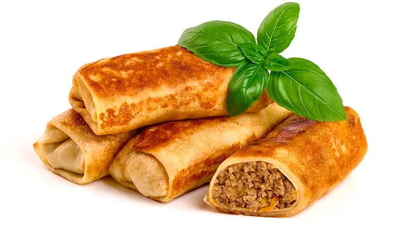 Блинчики с мясом