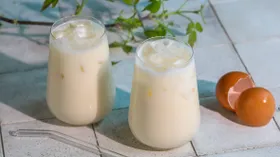Moлочный коктейль без мороженого