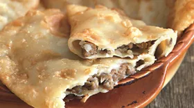 Рецепты с молочной продукцией, мукой и говядиной