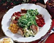 Рецепты с рыбой, маслом оливковым и салатом