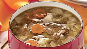 Оританг, корейский суп из утки
