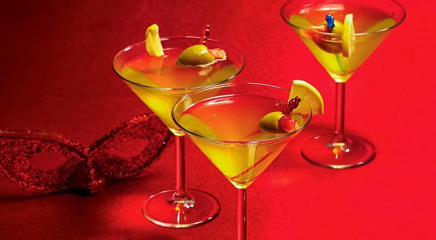 Коктеи?ль Dry Martini = заливная рыба