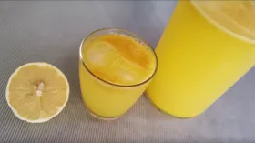 Домашний лимонад с апельсином