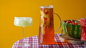 Быстрая Персиковая сангрия