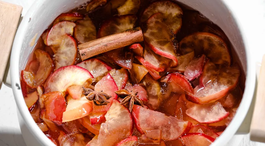 Янтарное варенье дольками