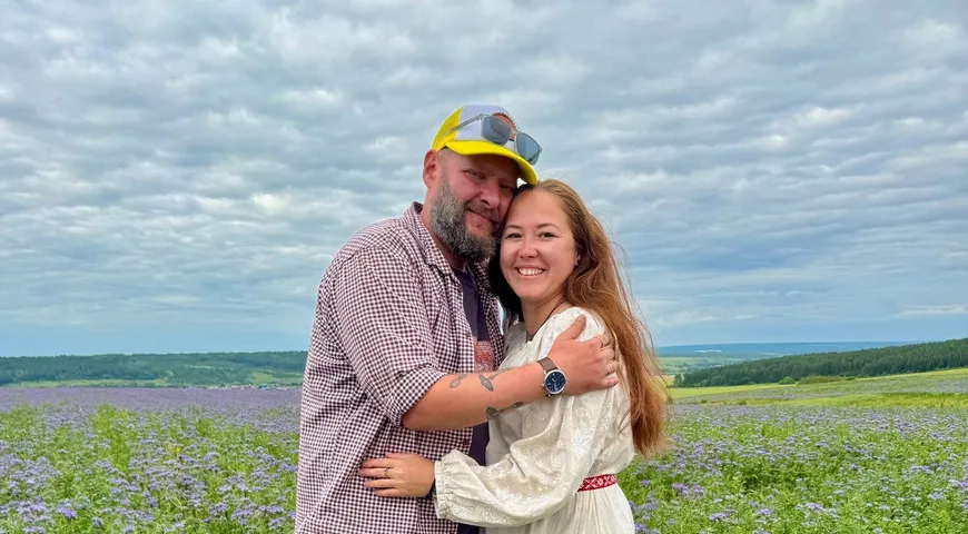 Анастасия и Максим Елизаровы, производители необычных продуктов из грибов и участники фестиваля «Вкусы России»