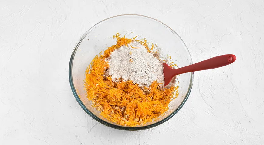 Постный тыквенный пирог