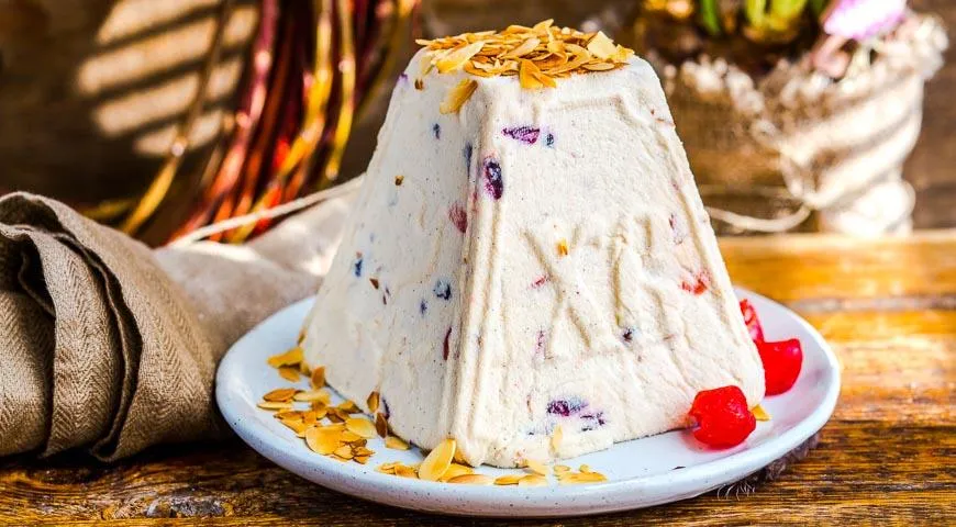 Рецепт заварной творожной пасхи