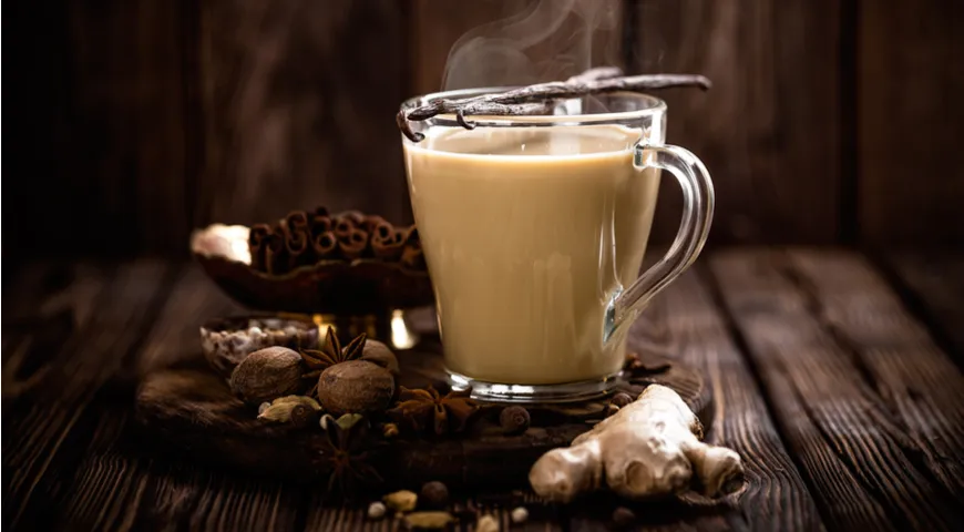 Индийский масала-чай, пошаговый рецепт с фото на 137 ккал