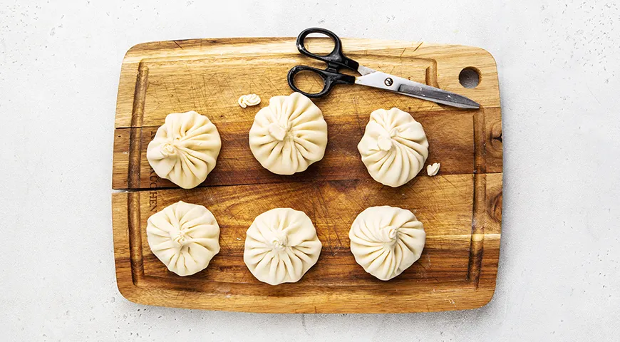 Хинкали с картошкой