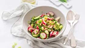 Салат весеннее настроение