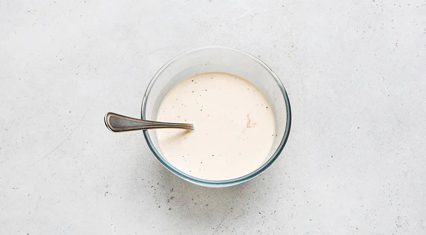 Цветная капуста, запеченная со сливками и сыром