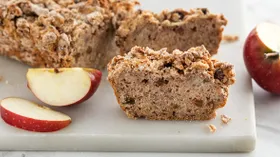 Постный яблочный кекс