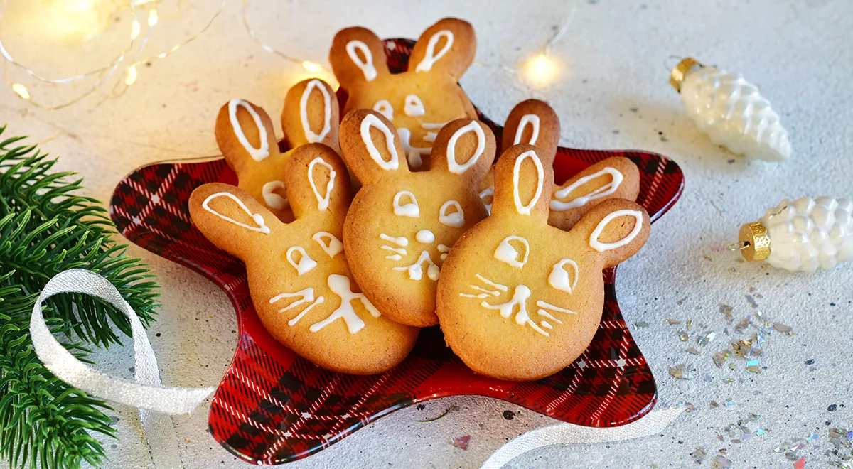 Домашнее печенье Кролики