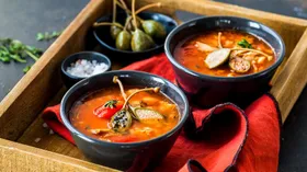 Рецепты с каперсами и бобами