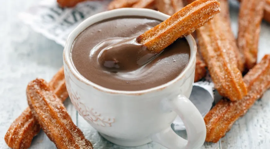 Чуррос с шоколадом