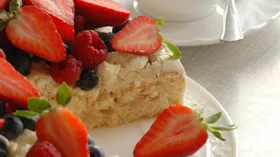 Рецепты с мукой пшеничной, алкоголем и клубникой