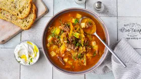 Рассольник с сельдереем