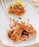 Куриное филе-миньон со спагетти из овощей от Натальи Скворцовой