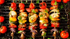 Диетический шашлык