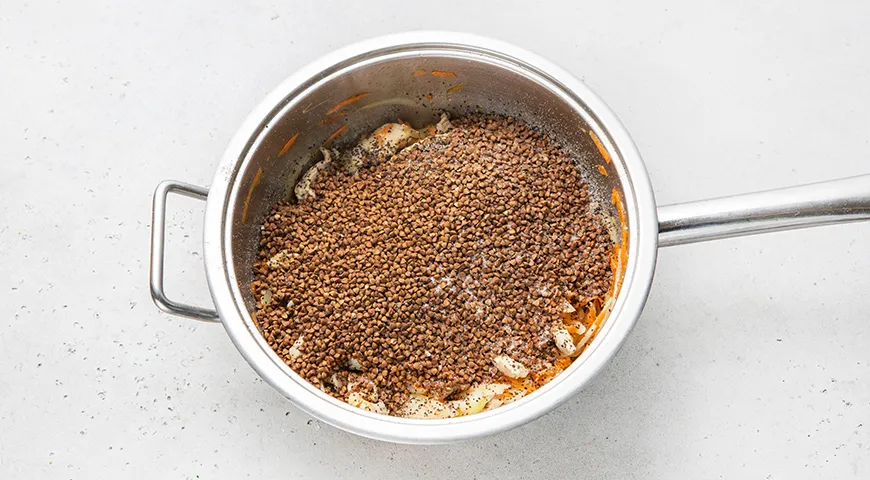 Гречка по-купечески с индейкой