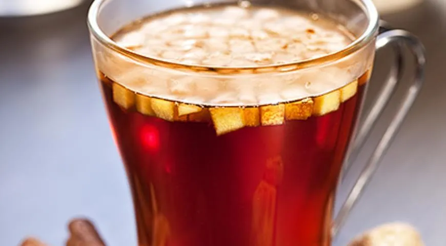 Чай с яблоками и корицей, пошаговый рецепт с фото от автора Анастасия