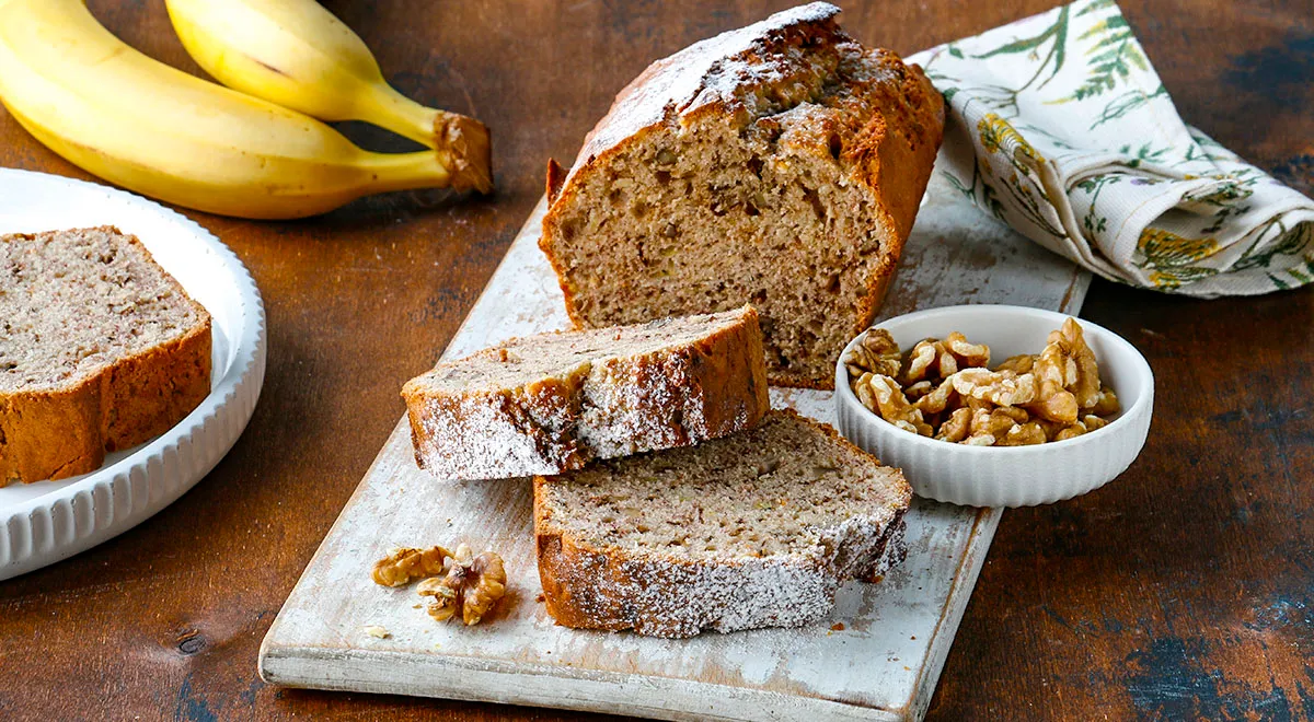 Пирог с бананом