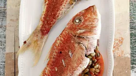 Рецепты с овощами, морепродуктами и кедровыми орехами