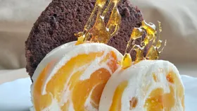 Десерт Осенний рассвет в тумане