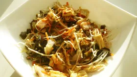 Простые рецепты с овощами и морской капустой