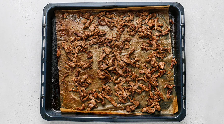 Домашняя шаурма с говядиной